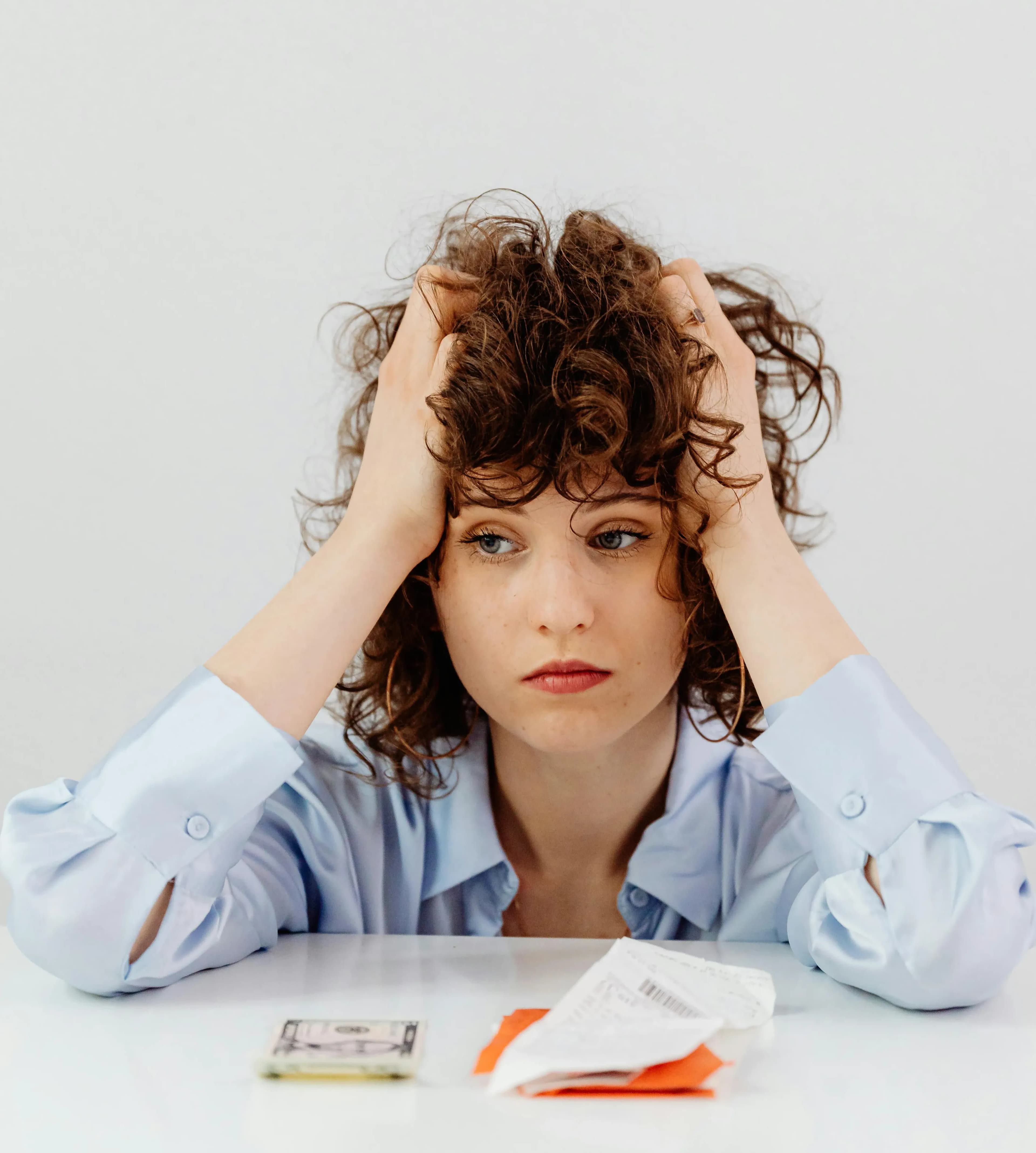 A confusing medical bill with highlighted billing errors and overcharges ready to dispute